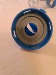 Help needed putting asthma spacer back together