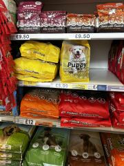 Wanting to change pups food