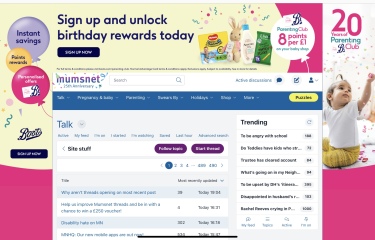 Huge adverts making site unusable