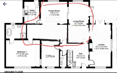 Kitchen layout / re-design downstairs