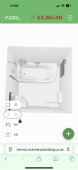 Can you help me design my tiny shower room?
