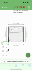Can you help me design my tiny shower room?