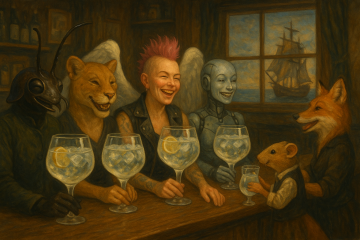 The Bluestocking - holding the line and losing the thread