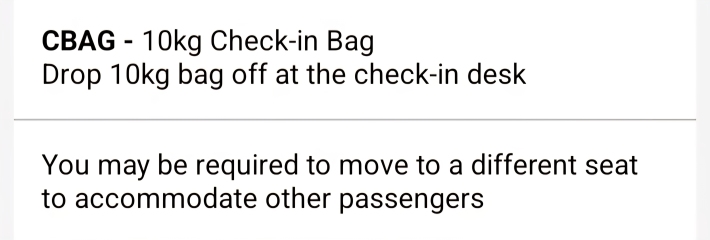 Ryanair luggage allowance confusion