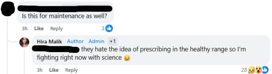 Regulators looking to cut off maintenance below 25 BMI