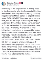 Still dancing the Tariff Tango, Vlad and Bibi still playing him like a fiddle and Epstein's list must be written in invisible ink - Trump thread #146