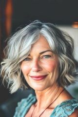 To wear my hair long at 40