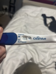 Faint line on pregnancy test