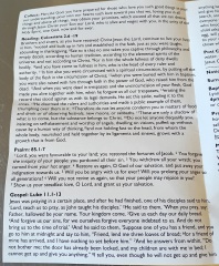 Sharing Sunday services