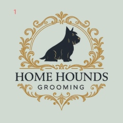 Help me choose which logo for my dog grooming business please.