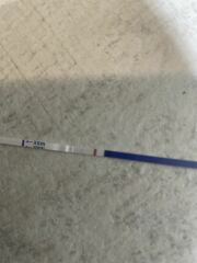 Line eyes! Is this a positive?