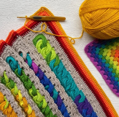 Has anyone made a temperature blanket?