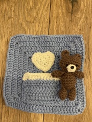 Woolly Hugs. Desperately sad news we are afraid. Making a Blanket for lovely Swashbuckled whose son has tragically died.