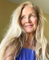 To wear my hair long at 40