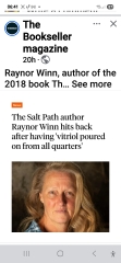 Thread 4: To feel disappointed after reading this in The Observer about the author and her husband from The Salt Path book and film?