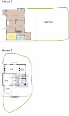 Would you choose large garden or large kitchen diner?