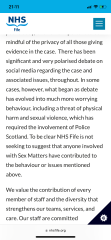 NHS Fife tries to silence nurse - Sandie Peggie vs NHS Fife Health Board and Dr Beth Upton - thread #31