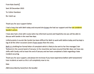 NHS Fife tries to silence nurse - Sandie Peggie vs NHS Fife Health Board and Dr Beth Upton - thread #36