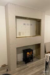 No fireplace so what instead?