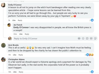 Thread 4: To feel disappointed after reading this in The Observer about the author and her husband from The Salt Path book and film?