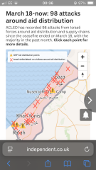 Inhumane Israeli - US backed GHF aid system.
