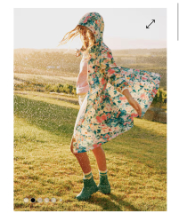 This Raincoat looks nothing like the photos  on me!