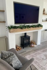 No fireplace so what instead?