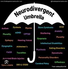 To think “neurodivergent” is being used too casually and too often?