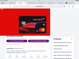 Huge advertisements on I pad blocking screen