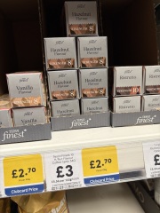 Vitally important- has anyone seen any Nescafe Toffee Nut sachets back in the shops yet?