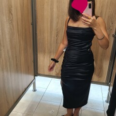 Hey ladies! Going on a first date to a upscale Italian restaurant and need opinions on this dress!