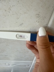 Faint positive or evap line?