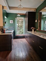 Thoughts on kitchen extension layout -- doubting decision now that the work started!