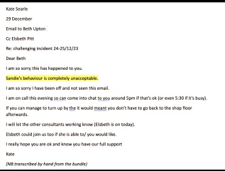 NHS Fife tries to silence nurse - Sandie Peggie vs NHS Fife Health Board and Dr Beth Upton - thread #35