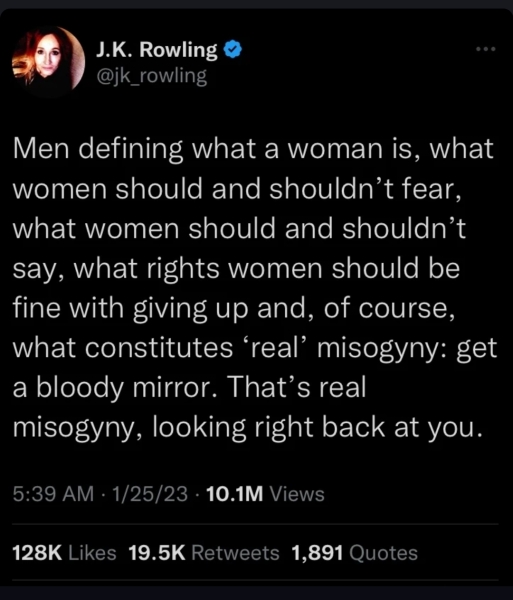 JKR Didn’t Have an Opinion. She Poisoned the Well