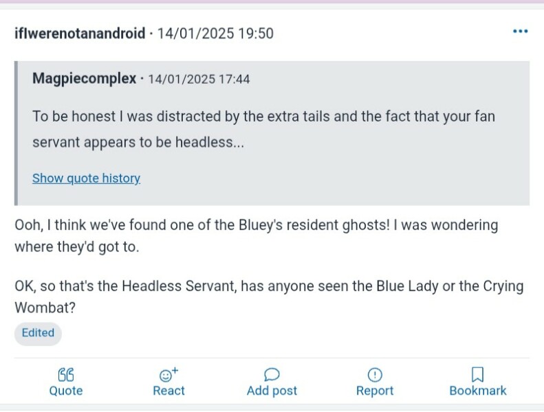 The Bluestocking Pub - Withered Old Haggis edition.