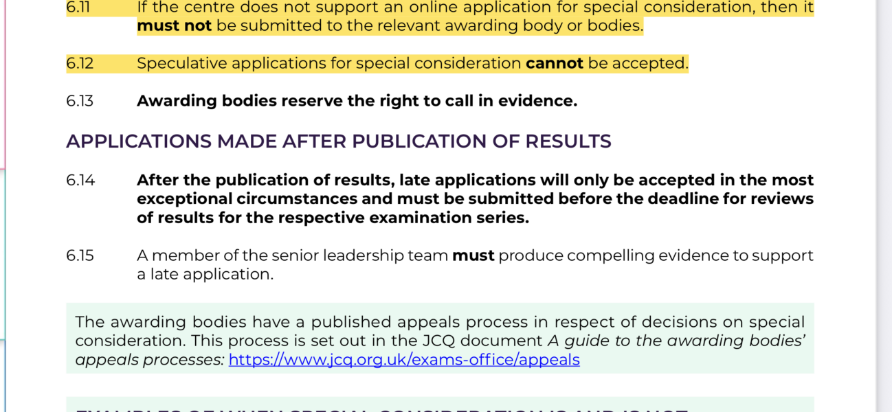 GCSE English Lit and Language review of marking