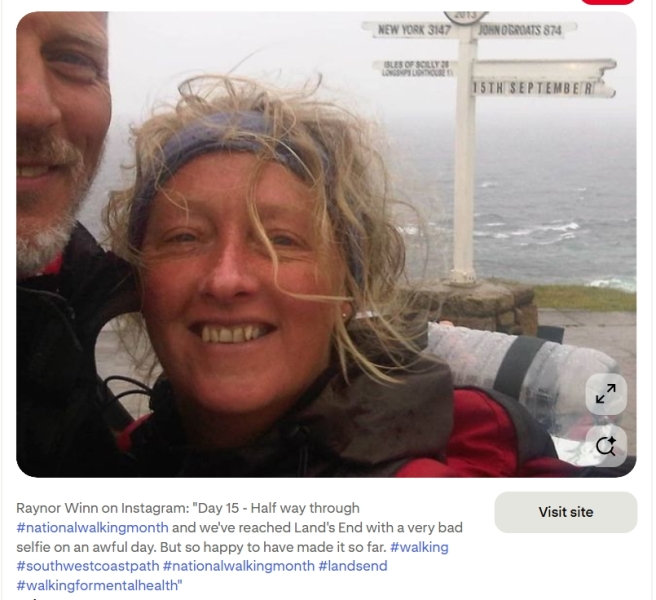 Thread 14: To feel disappointed after reading this in The Observer about the author and her husband from The Salt Path book and film?