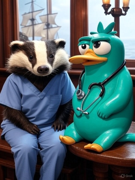 The Bluestocking does a late night flit again