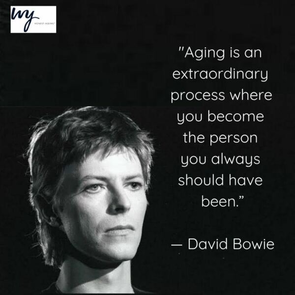 To be shocked women still try to stop aging?