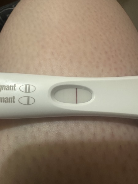 Faint positive?