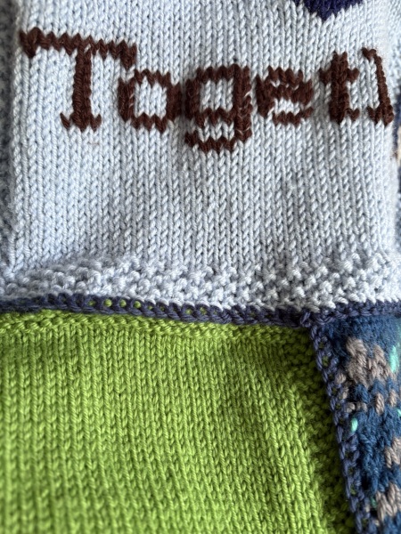 Woolly Hugs. Desperately sad news we are afraid. Making a Blanket for lovely Swashbuckled whose son has tragically died.