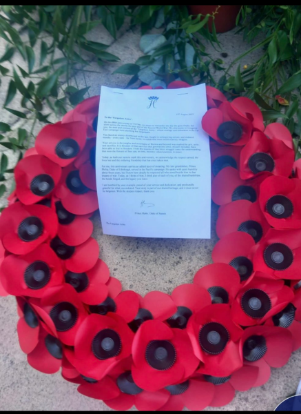 Prince Harry's Wreath