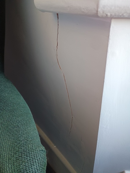 Cracks in the plaster