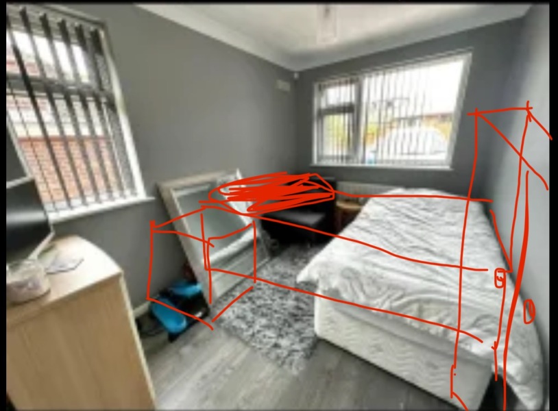 Will this small room work as a double photo included