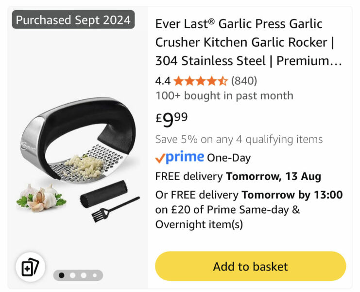 The best way to cheat at garlic?