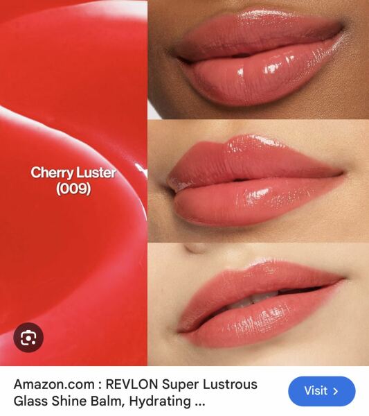 Sheer, cool toned red lipstick for those who hate the feeling of lipstick.