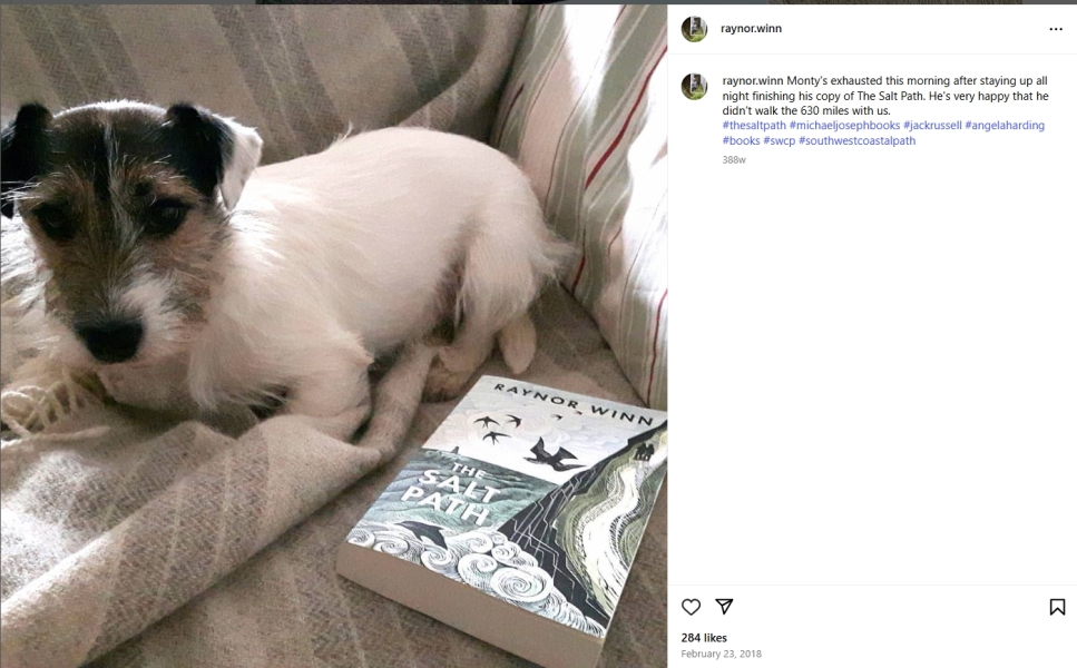 Thread 13: To feel disappointed after reading this in The Observer about the author and her husband from The Salt Path book and film?