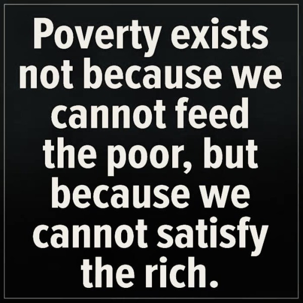 I don't think we are a rich country anymore