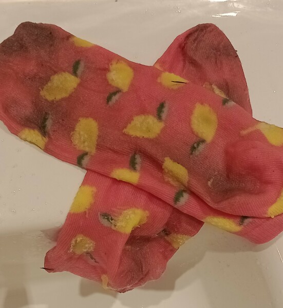 How do you get your socks to come clean?